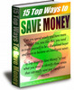 Thumbnail 10 Top Ways to Save Money Thumbnail 10 Top Ways to Save Money
