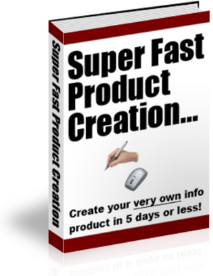 Product picture Super Fast Product Creation